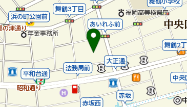 福岡市消防設備士会の地図画像