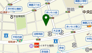 福岡市役所 消防局 消防本部・代表の地図画像