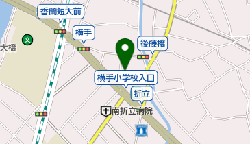 株式会社白川の地図画像