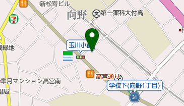 有限会社九州コンピュータ印刷の地図画像