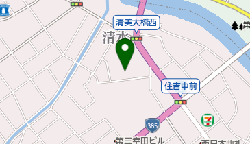 有限会社的野印刷の地図画像