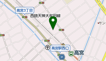 福運倉庫株式会社の地図画像
