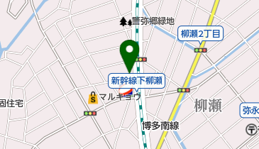 引越専門福岡センターの地図画像