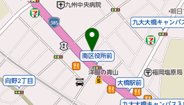 ケアステーションにしこう 南事業所の地図画像