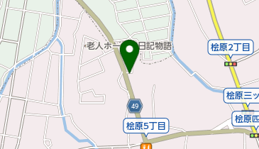 松隈電機桧原店の地図画像