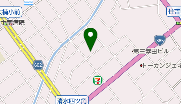 有限会社九州華材の地図画像