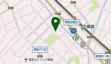 モンコレクションギャラリーの地図画像