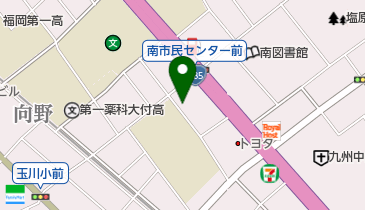 福岡市公民館 玉川公民館の地図画像