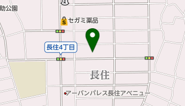 YAYOIバレエスタジオの地図画像