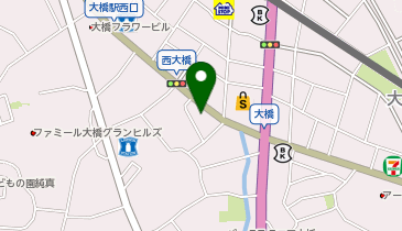 おざき写真館の地図画像