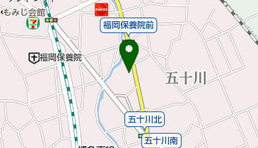 あさ美容室の地図画像