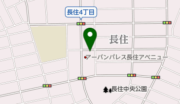 ハーツ美容室の地図画像