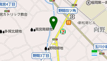 ビューティー髪屋れんが通りの地図画像