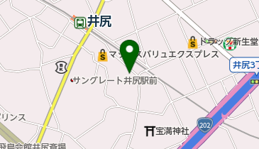 ユーガヘアーメイクの地図画像