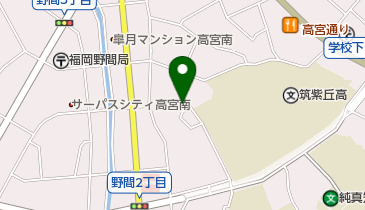 日本基督教団 福岡玉川教会の地図画像