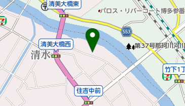 天理教 博多住吉分教会の地図画像