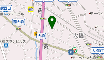 真の道九州支部の地図画像