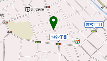きょくとうペリカン倶楽部 市崎店の地図画像