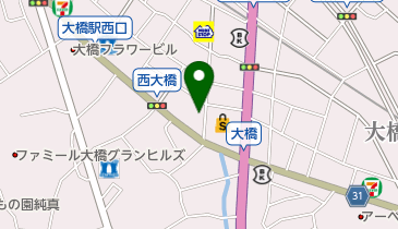 ソフィール西日本の地図画像