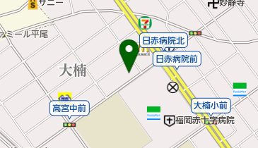 大楠酒店の地図画像