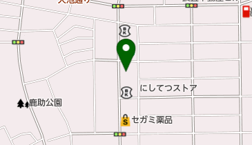 エースサイクルの地図画像