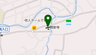 照安寺の地図画像