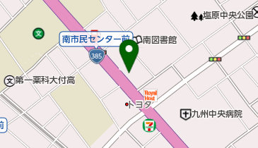 スタジオアリス大橋店の地図画像