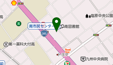 杉田写真館 大橋ガーデンスタジオの地図画像