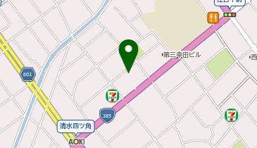 福岡市立 清水ワークプラザの地図画像