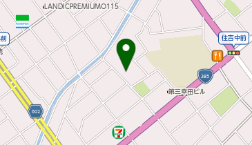 福岡市立 なのみ学園の地図画像