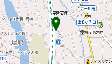 肉のアンデス精肉部の地図画像