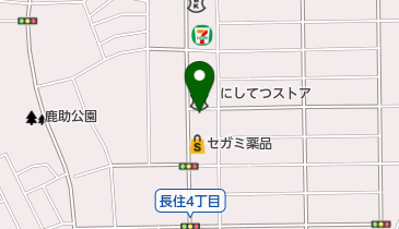 肉のおかもとの地図画像