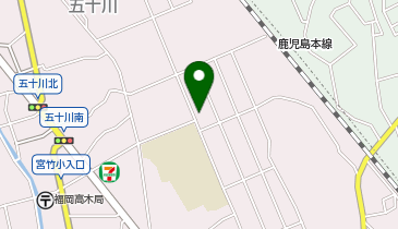 くろ川整骨院の地図画像