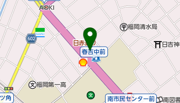 コニシ株式会社福岡支店の地図画像