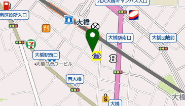 カレン福岡大橋店の地図画像