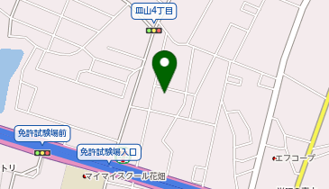 ワミレスサロンぱるの地図画像