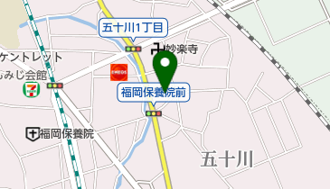 オートガレージサカイの地図画像