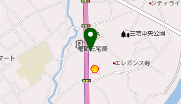 川上塗料株式会社九州営業所の地図画像