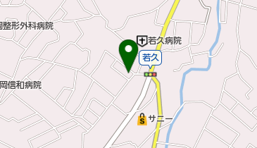 若久動物病院の地図画像