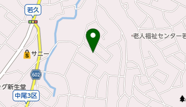 小山田はり灸療院の地図画像