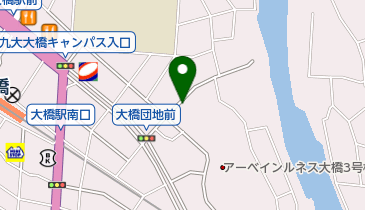 博多ピアノセンターの地図画像