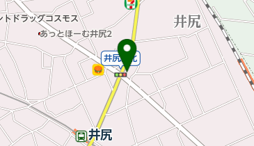 イースト美容室の地図画像