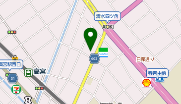シークヘアー(ChicHAIR)の地図画像