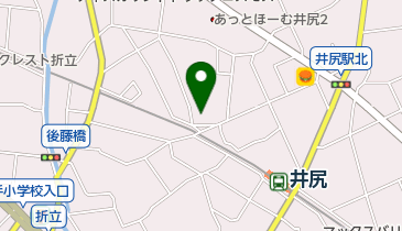 ドロップヘアメイクガーデンの地図画像