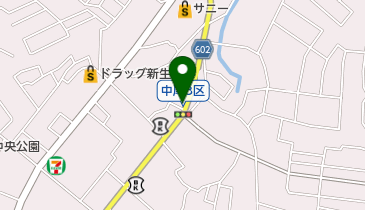 美容室キョウゾウの地図画像