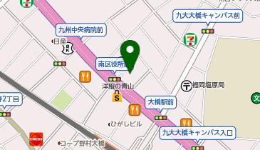 福岡市立急患診療所 南診療所の地図画像