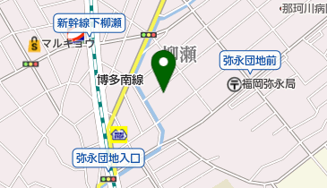 大賀米穀店の地図画像