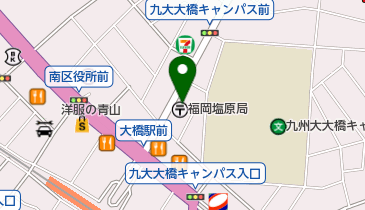 富国生命保険相互会社 大橋営業所の地図画像