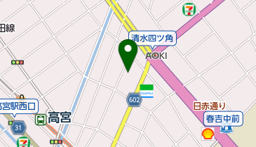 株式会社アガペ 清水薬局の地図画像
