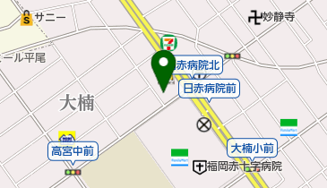 メガ調剤薬局日赤通り店の地図画像